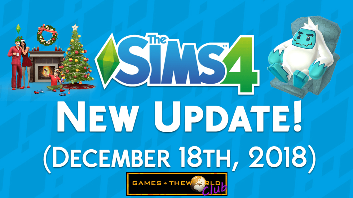 SECOND Sims 4 Christmas + Yeti Update 1.48.94 G4TW - The Sim Architect