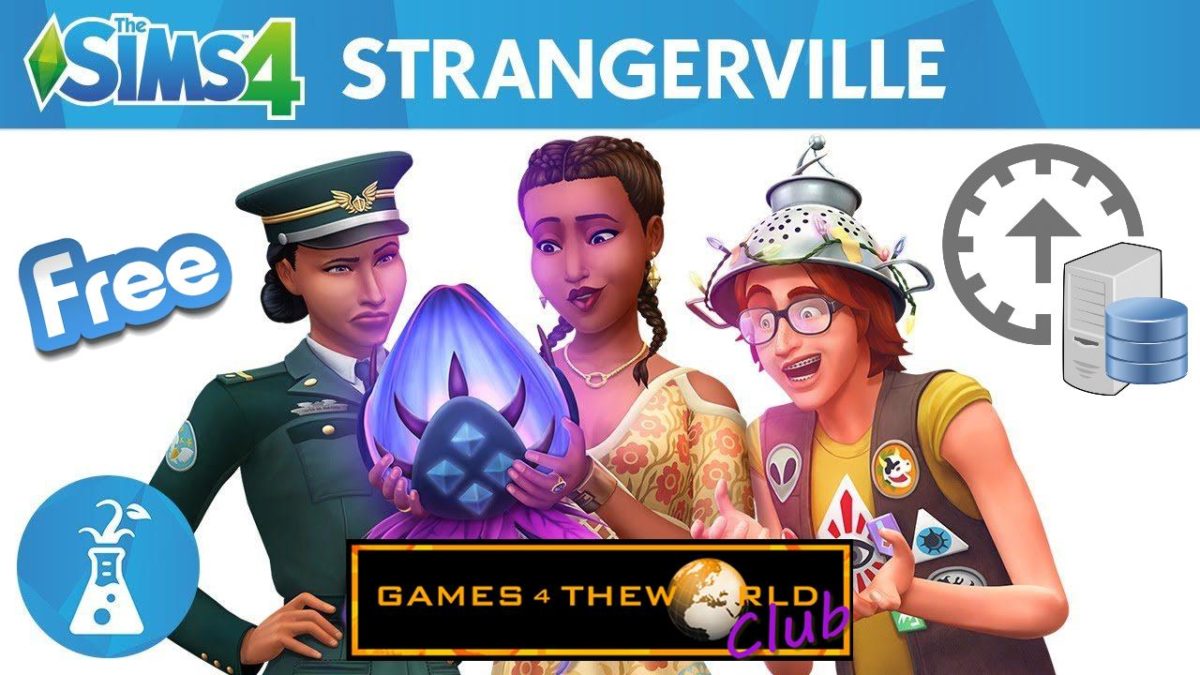 The Sims 4 StrangerVille Free Update Games4TheWorld