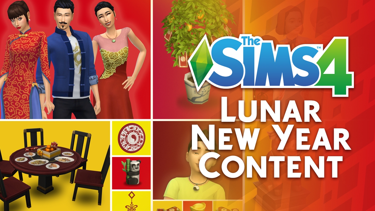 Sims 4 Lunar New Year Cc