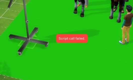 The Sims 4 Script Call Failed