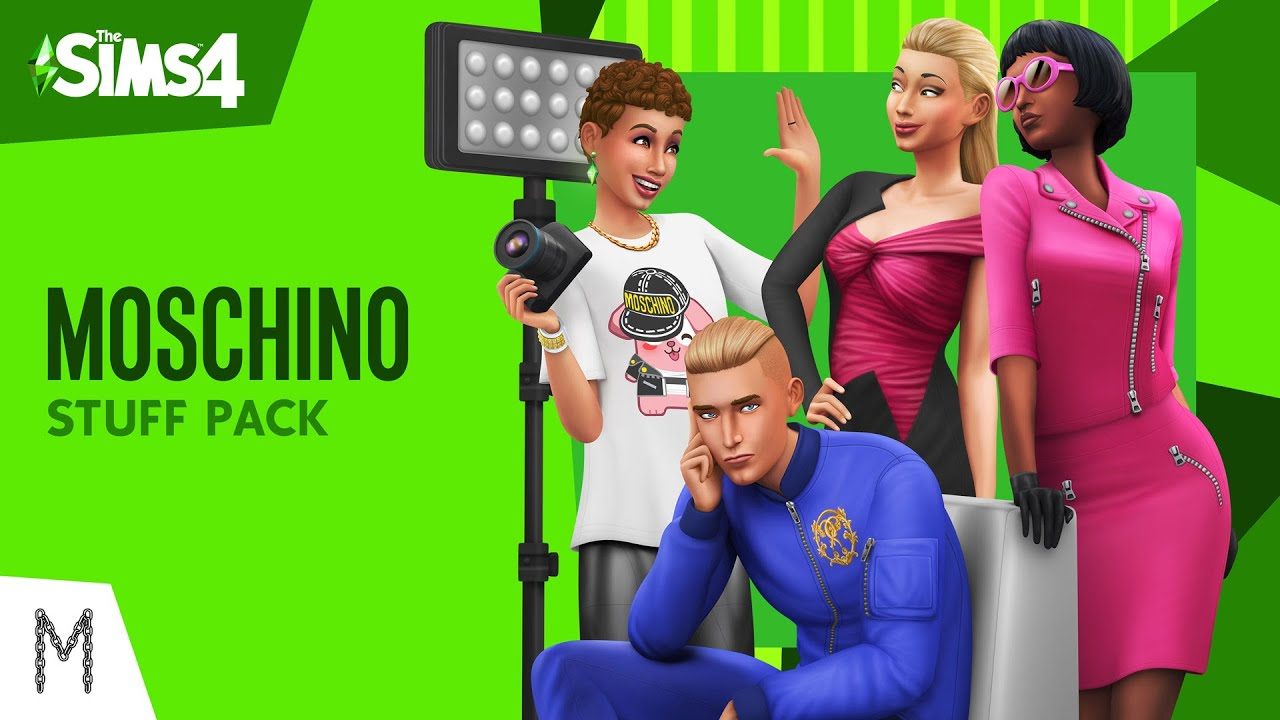 The Sims 4 Moschino Stuff Pack