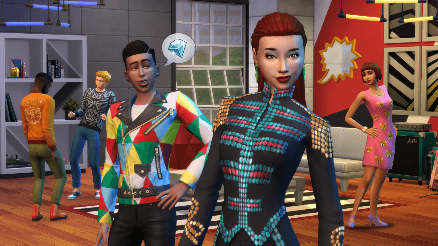 The Sims 4 Moschino Stuff Pack 1.54 is Coming - The Sim Architect