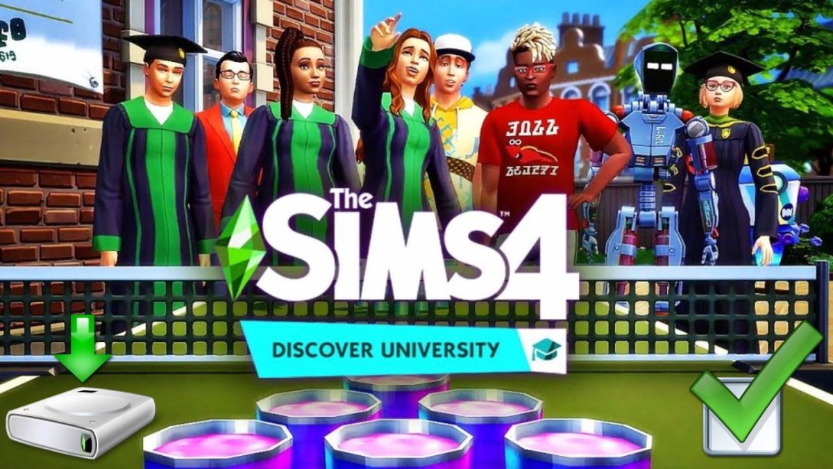 The Sims 4 Discover University All in One Portable