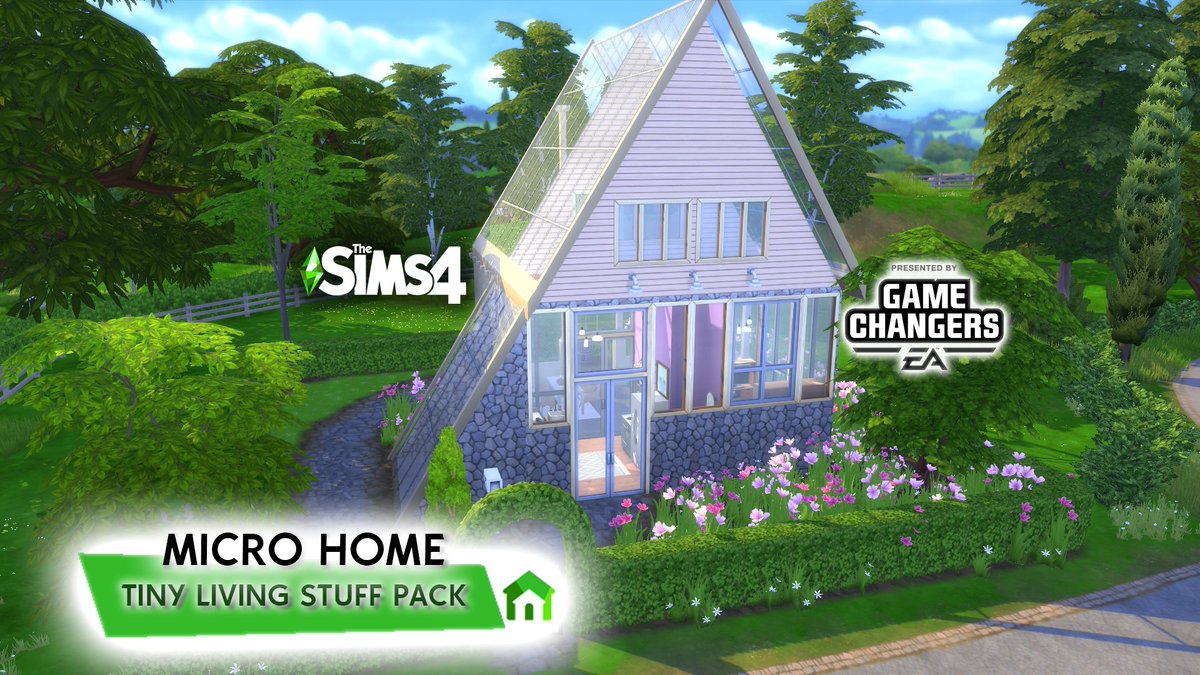The Sims 4 Tiny Living - Micro Home Speed Furnish - The Sim Architect