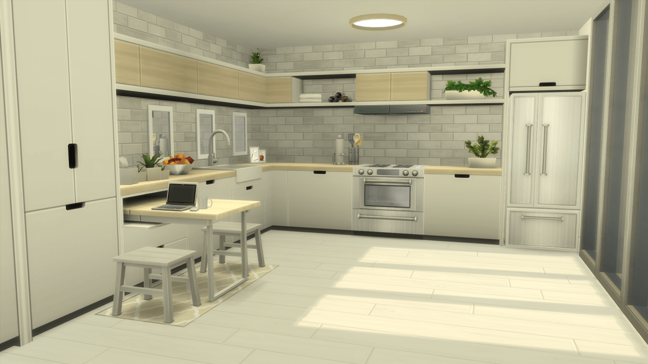 The Sims 4 Modern Kitchen - Custom Stuff Pack