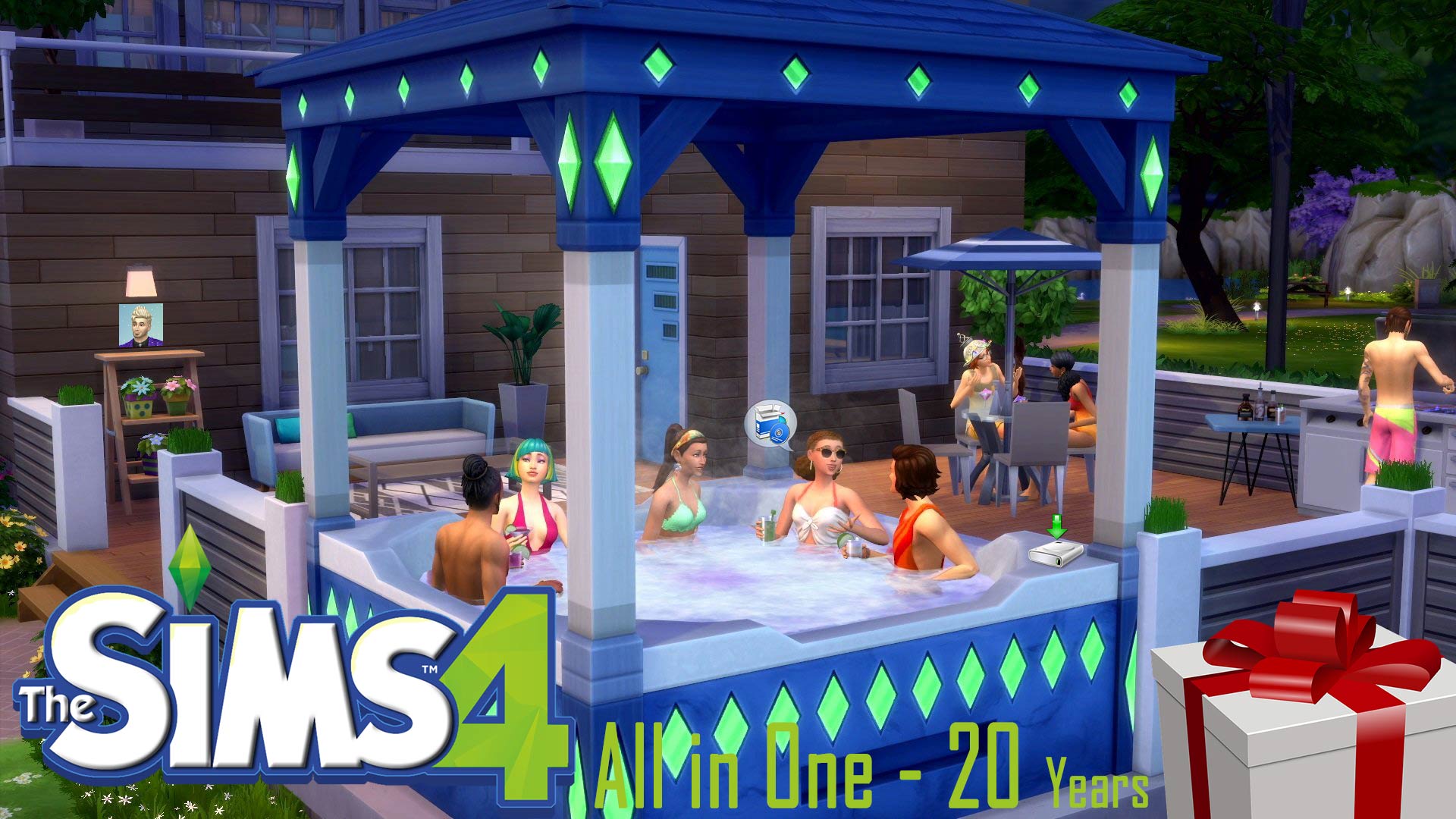 The Sims 4 Free Anniversary All in One Portable 1.61.15.1020 - The Sim Architect