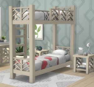 Bunk Beds for Sims 4 - The Sim Architect