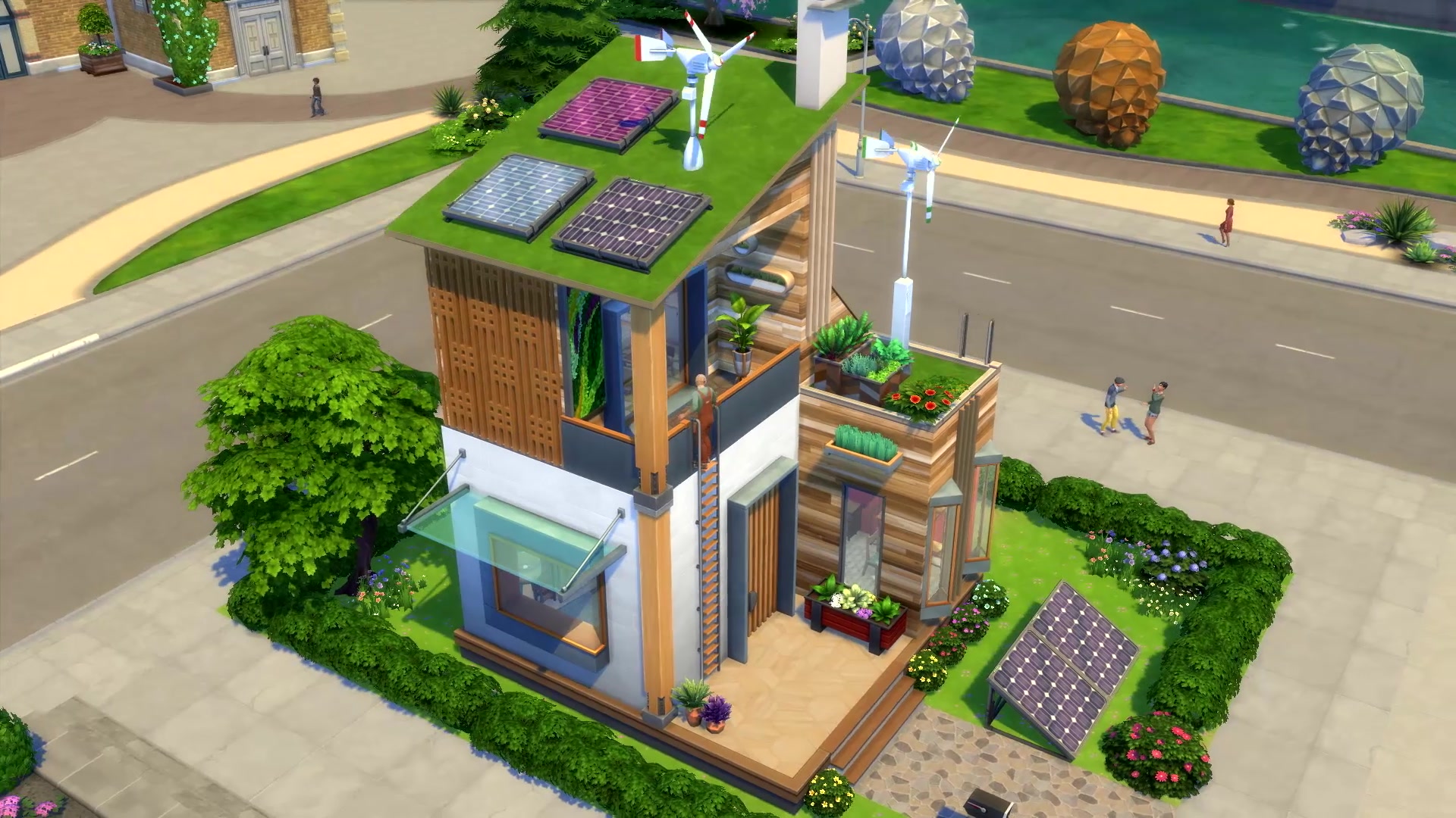 The Sims 4 Eco Lifestyle - The Sim Architect