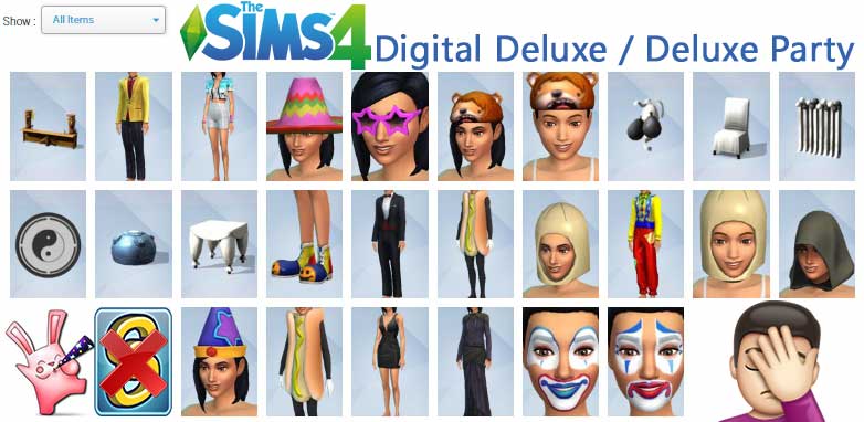 Sims 4 deluxe party edition что входит