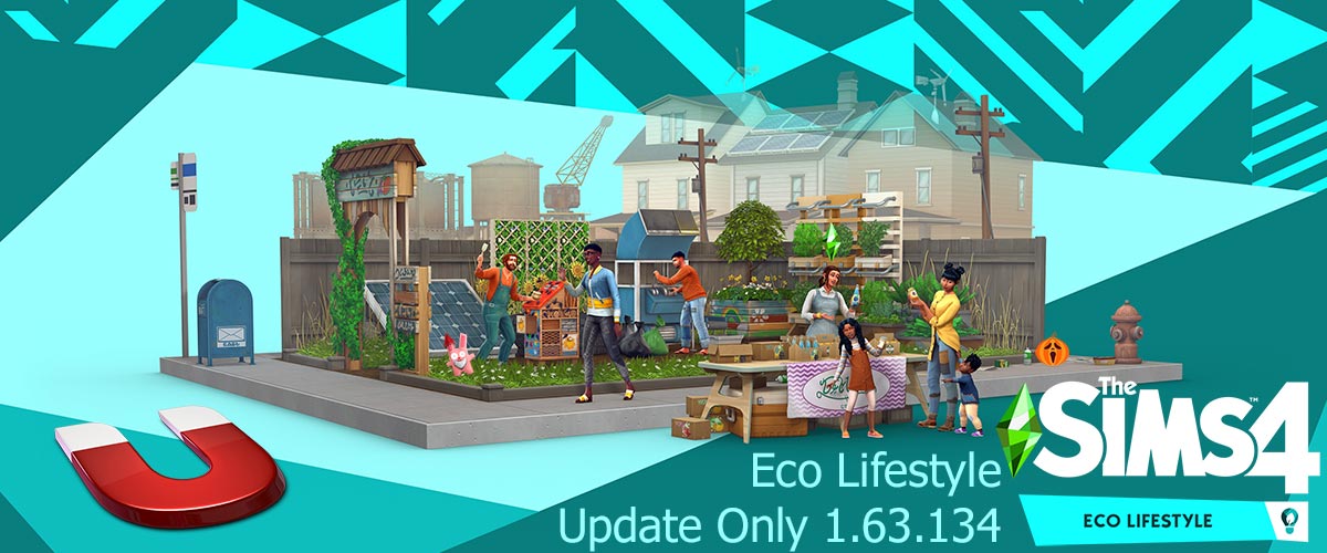 Sims 4 Eco Lifestyle 1.63.134.1020 Update Only