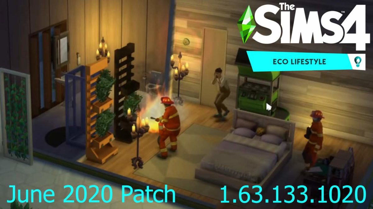 The Sims 4 June 2020 Patch (Pre Eco Lifestyle) 1.63.133.1020 - The Sim Architect