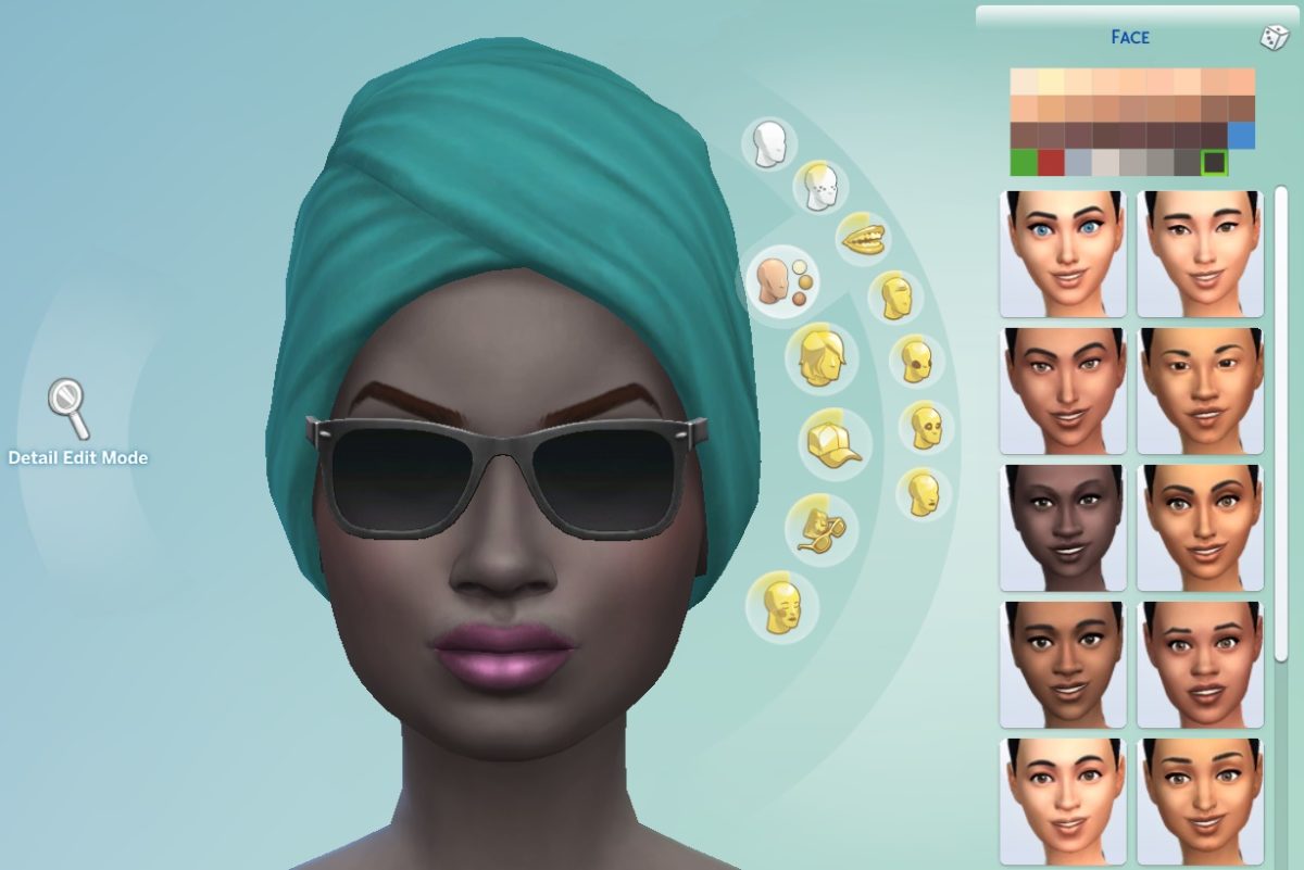 The Sims 4 Skin Colors