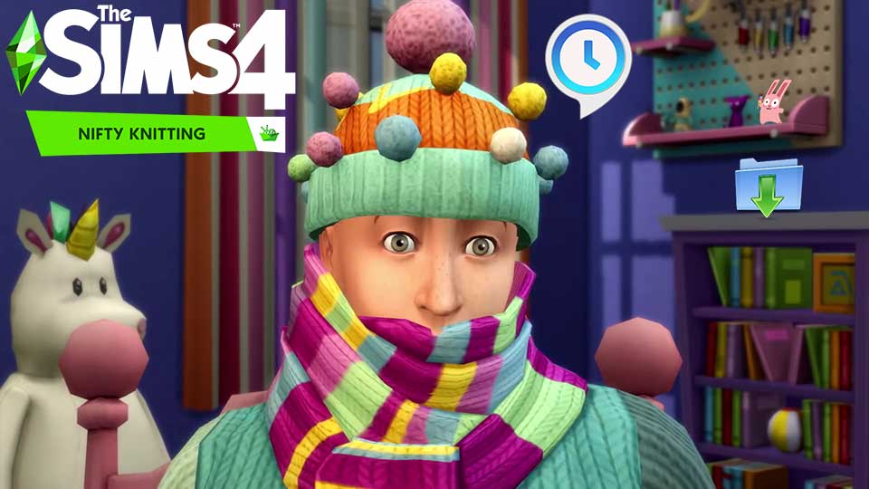 The Sims 4 Nifty Knitting Update Only