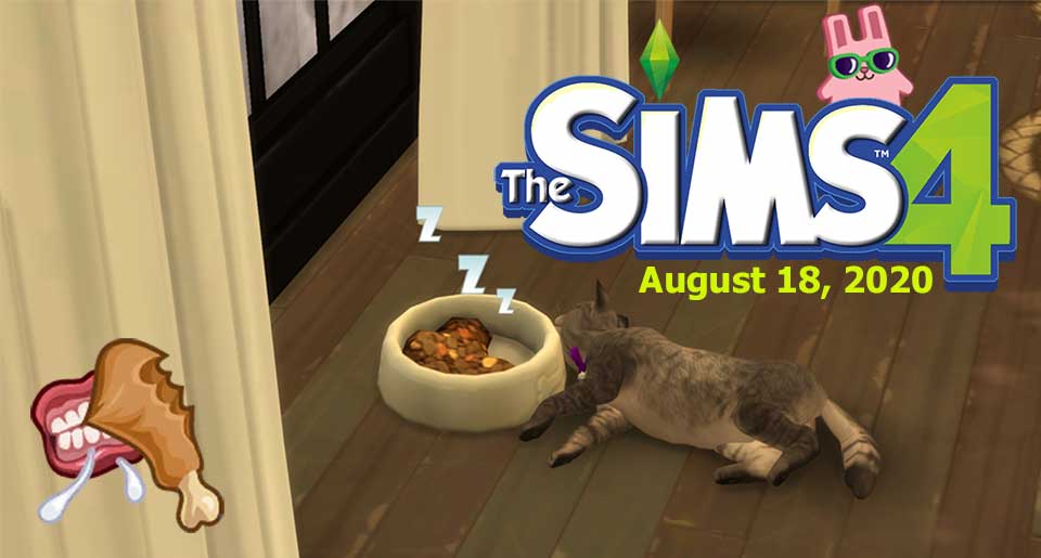 The Sims 4 1.65.77 No More Cat Hunger - August 18 Patch