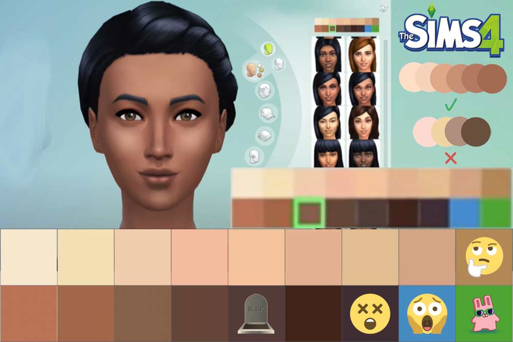 Sims 4 Skin Tone Updates