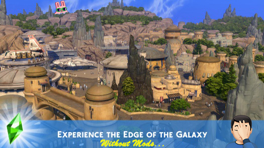 The Sims 4 Star Wars Experience The Edge Of The Galaxy Without Mods