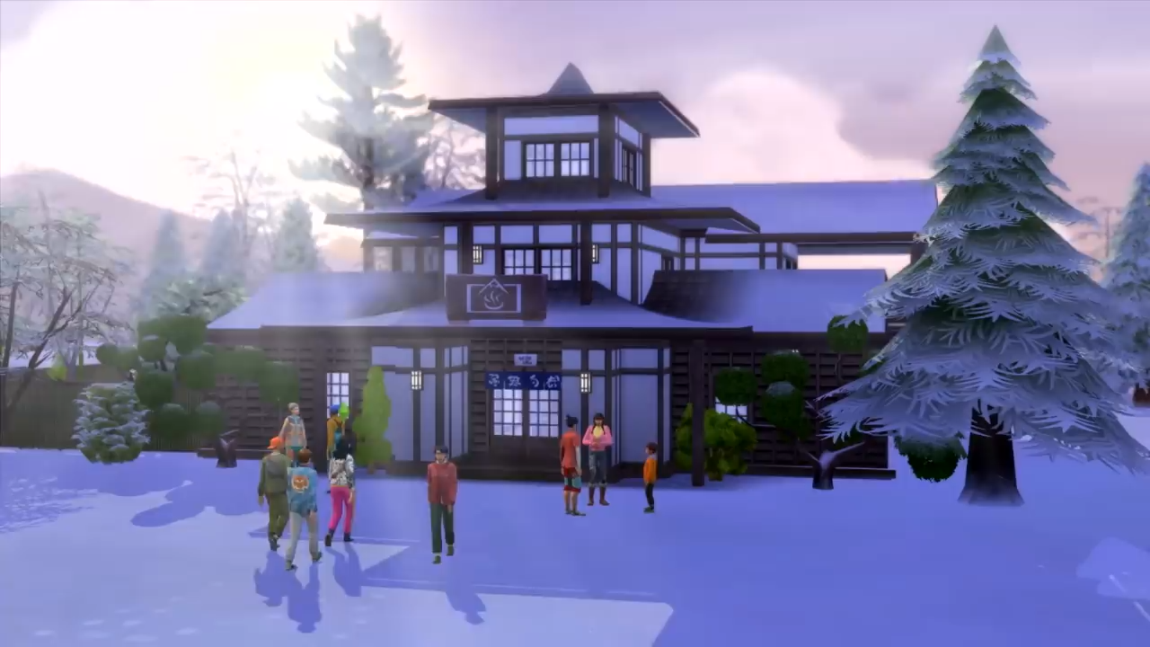 The Sims 4 Snowy Escape - The Sim Architect