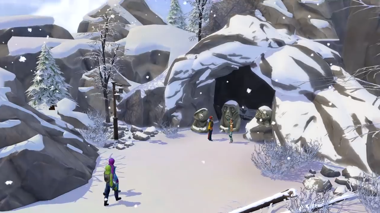 The Sims 4 Snowy Escape - The Sim Architect