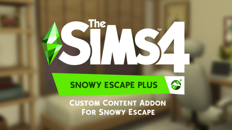 The Sims 4 Snowy Escape Plus - The Sim Architect