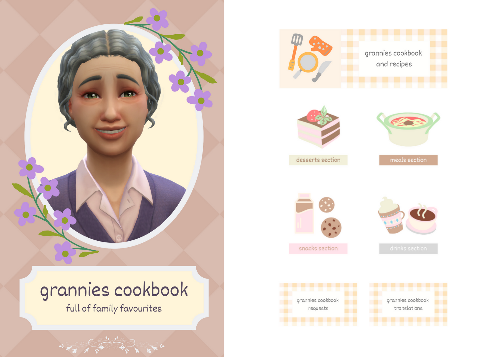 The Sims 4 Grannies Cookbook The Sim Architect