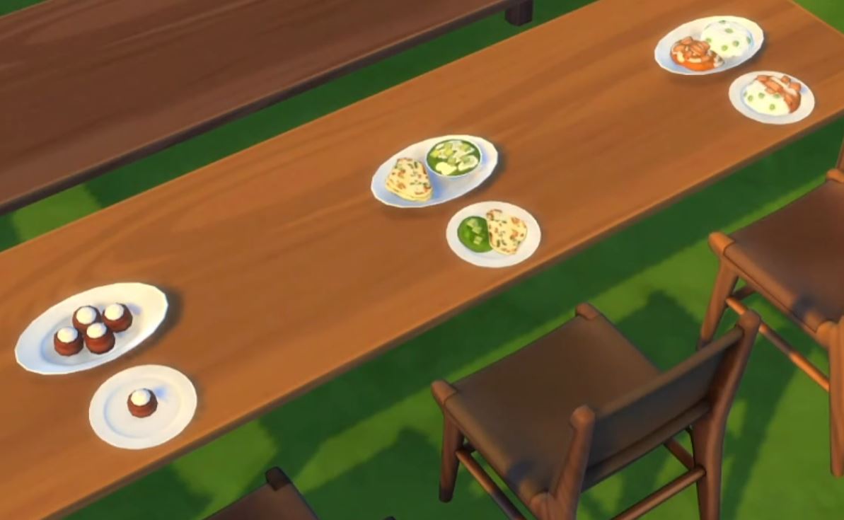 The Sims 4 21st Anniversary Update 1.71.86 New Food / Dishes