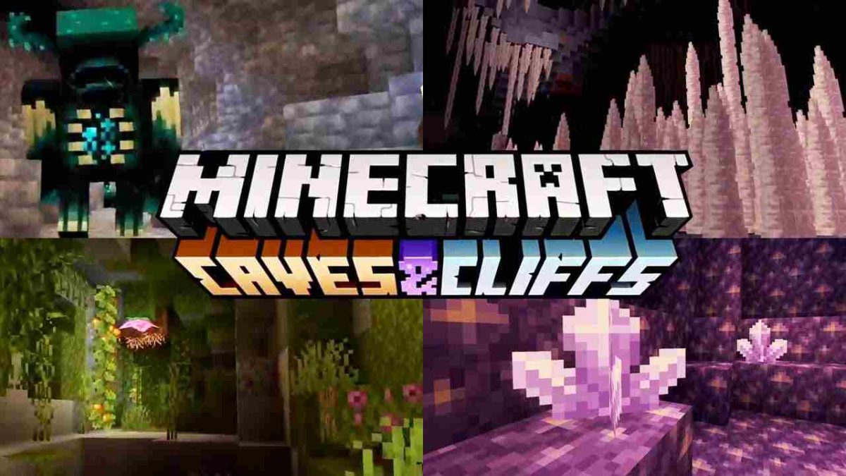 Minecraft 1.17 Caves & Cliffs Update