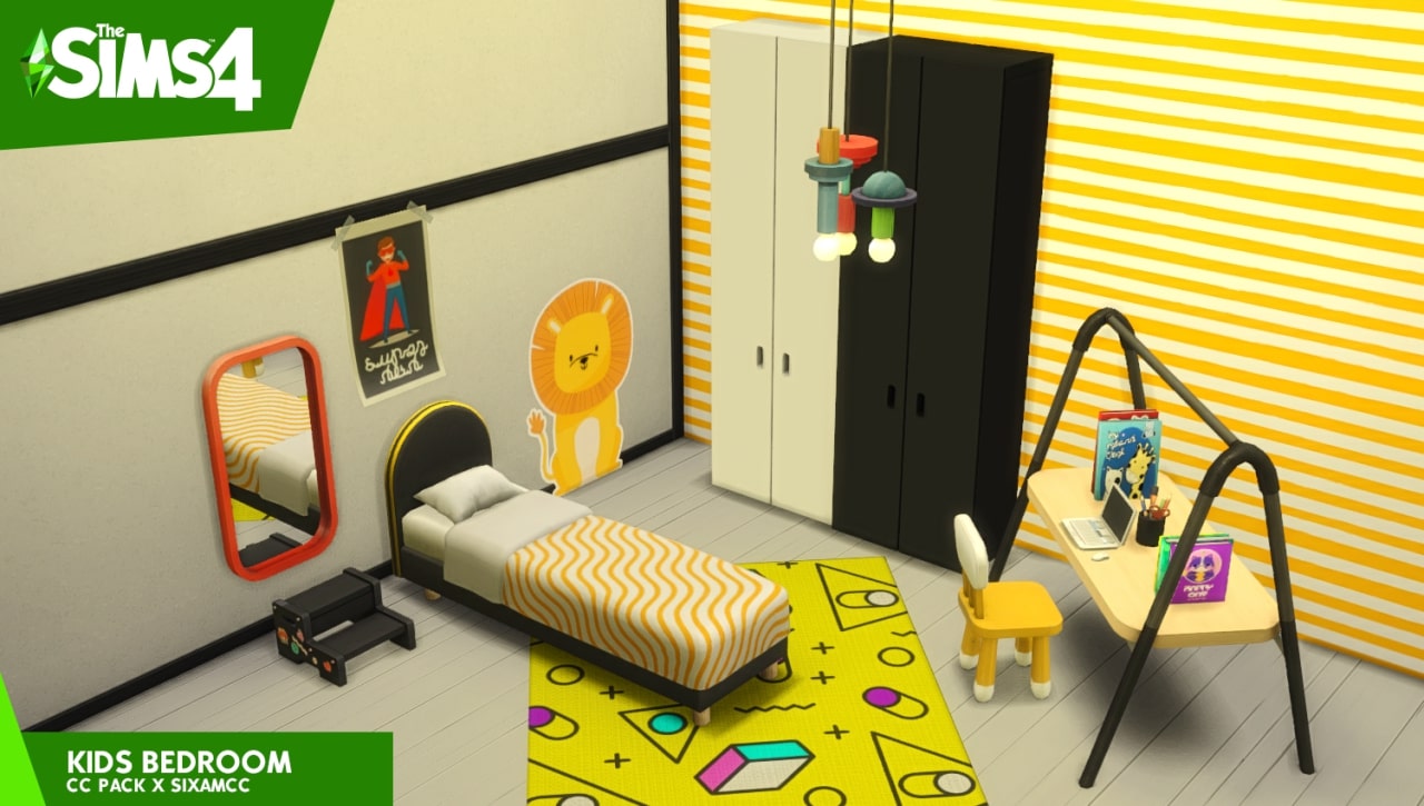 The Sims 4 Kids Bedroom Pack - The Sim Architect