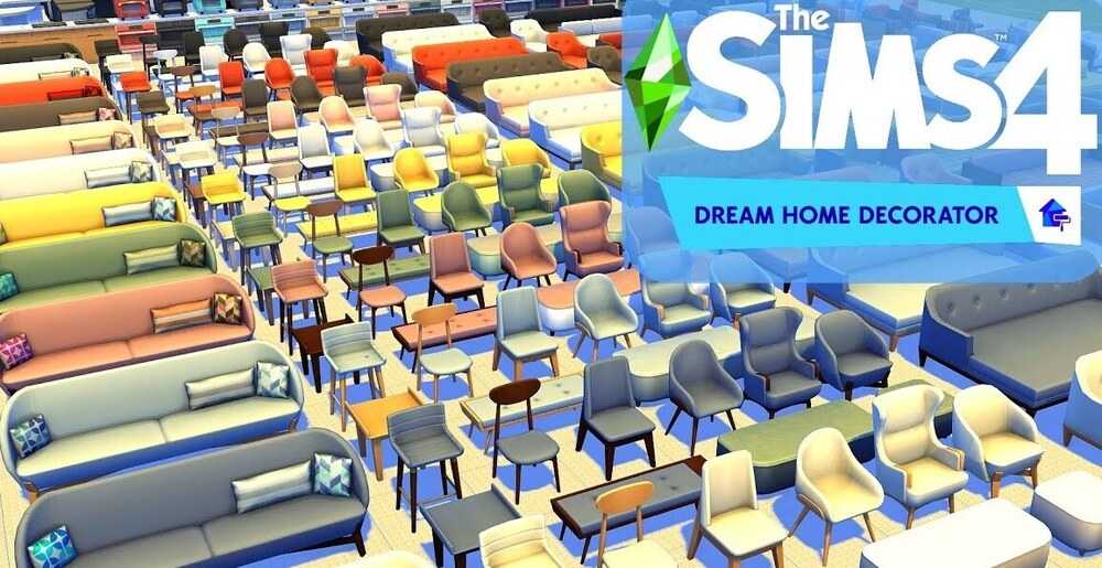 Sims 4 Home Decorator All Objects and Swatches