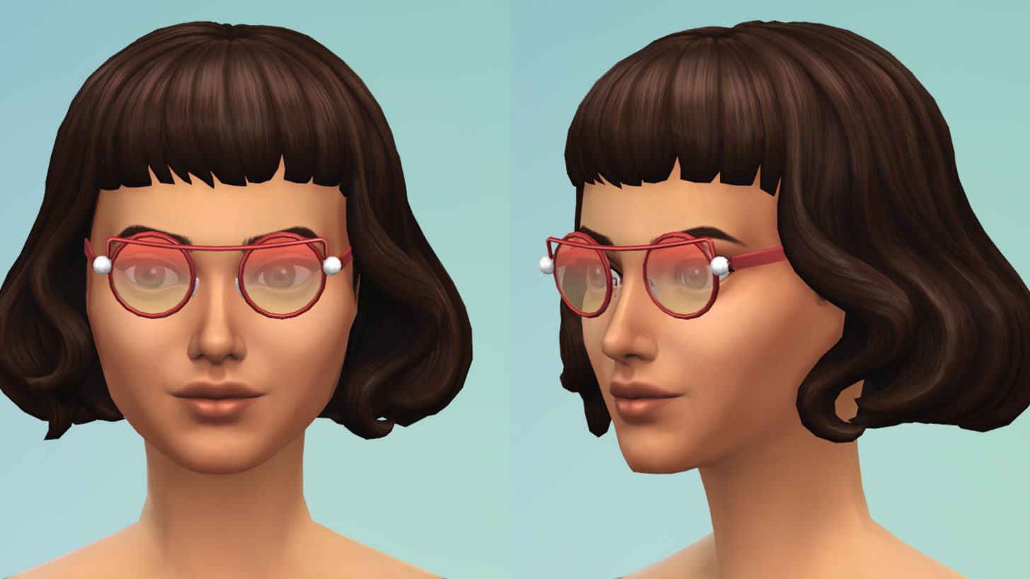 The Sims 4 Fashion Street Kit - Fashion Glasses