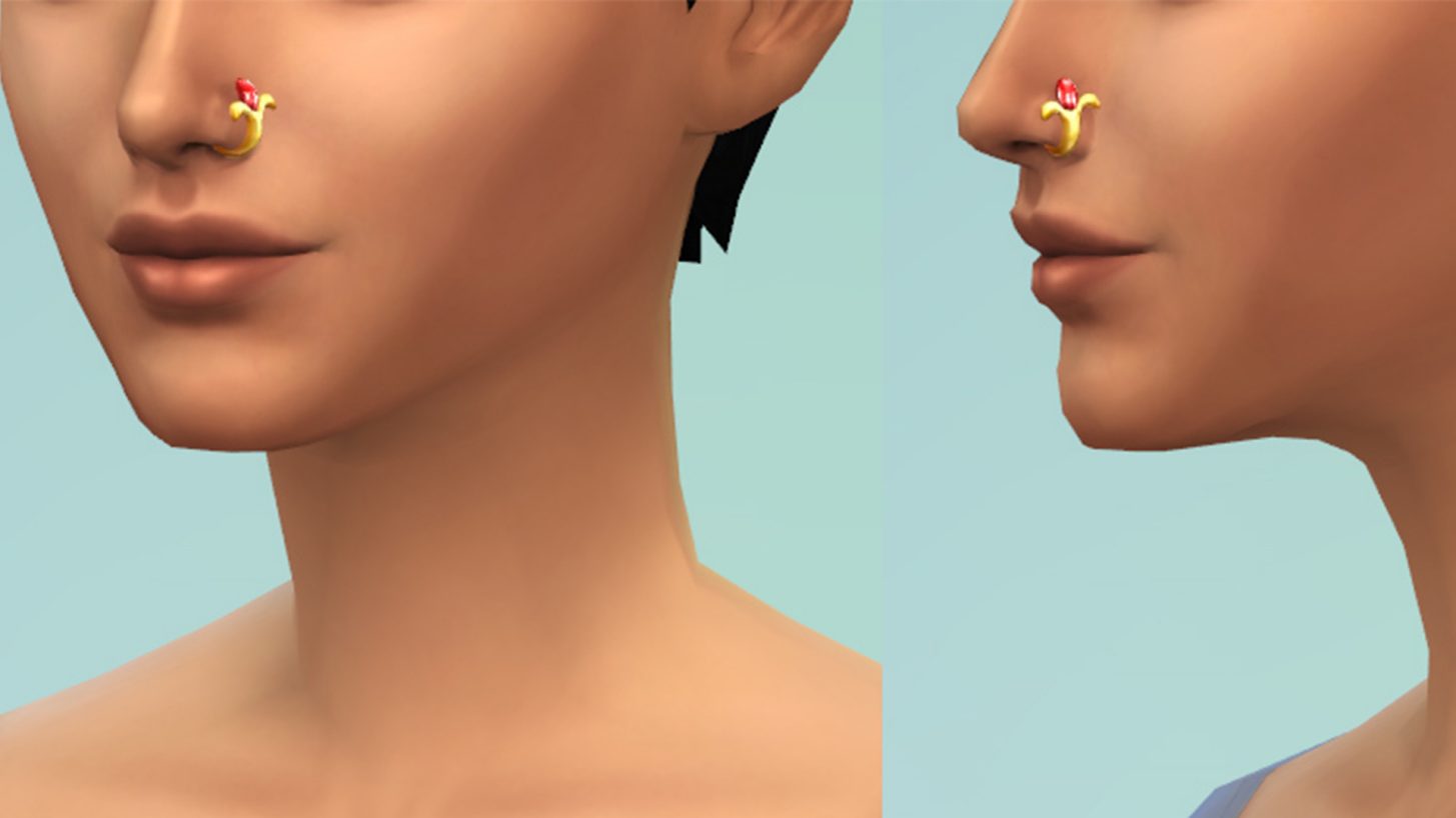 The Sims 4 Fashion Street Kit - Nose Ring