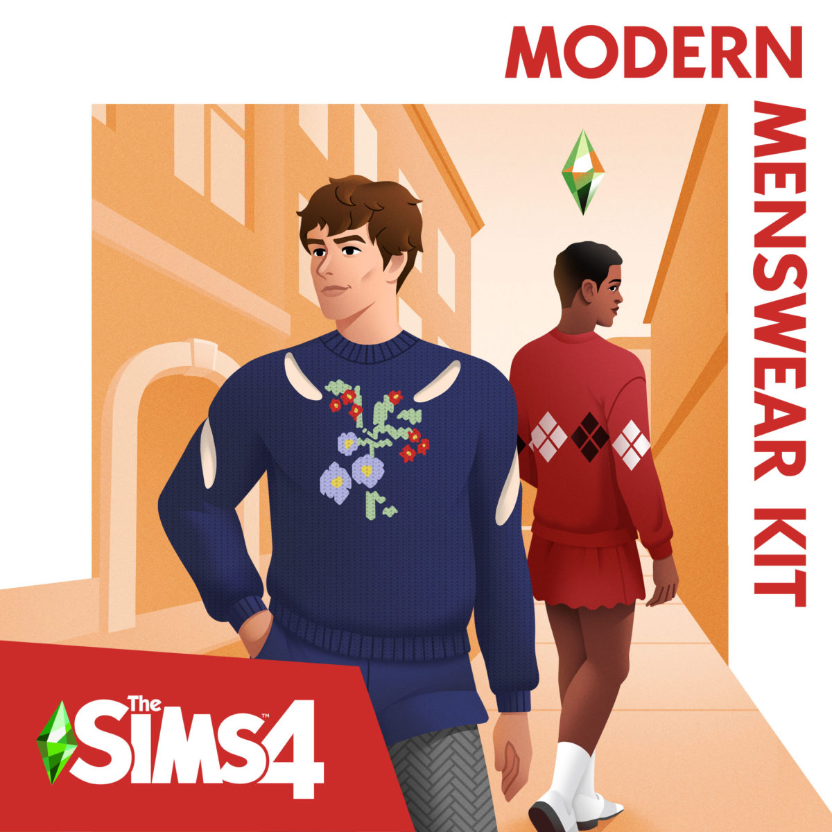 The Sims 4 Modern Menswear Kit Pack