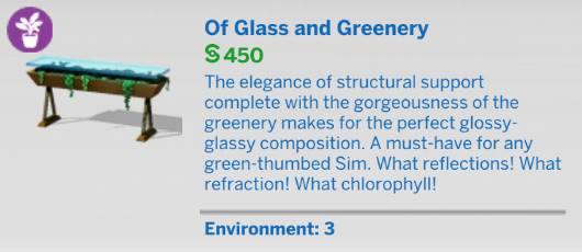 The Sims 4 Blooming Rooms Kit - Of Glass and Greenery
