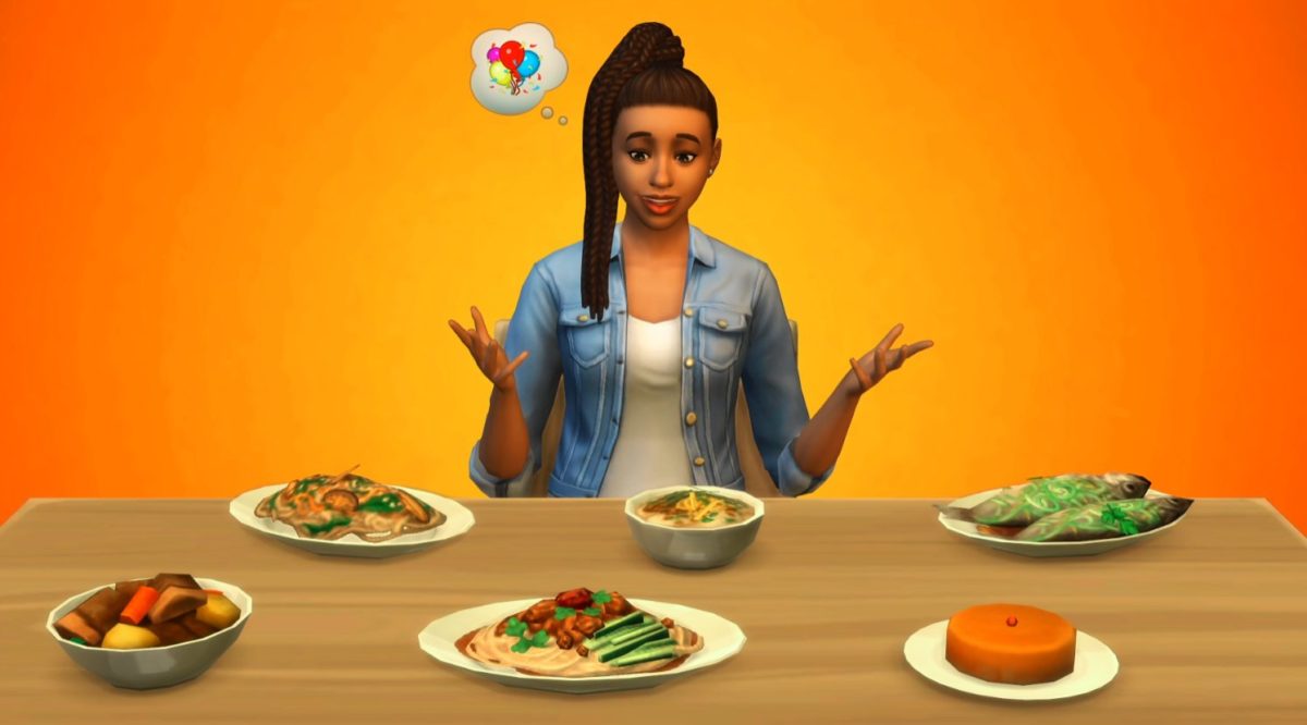Sims 4 1.83 New Hair and Food