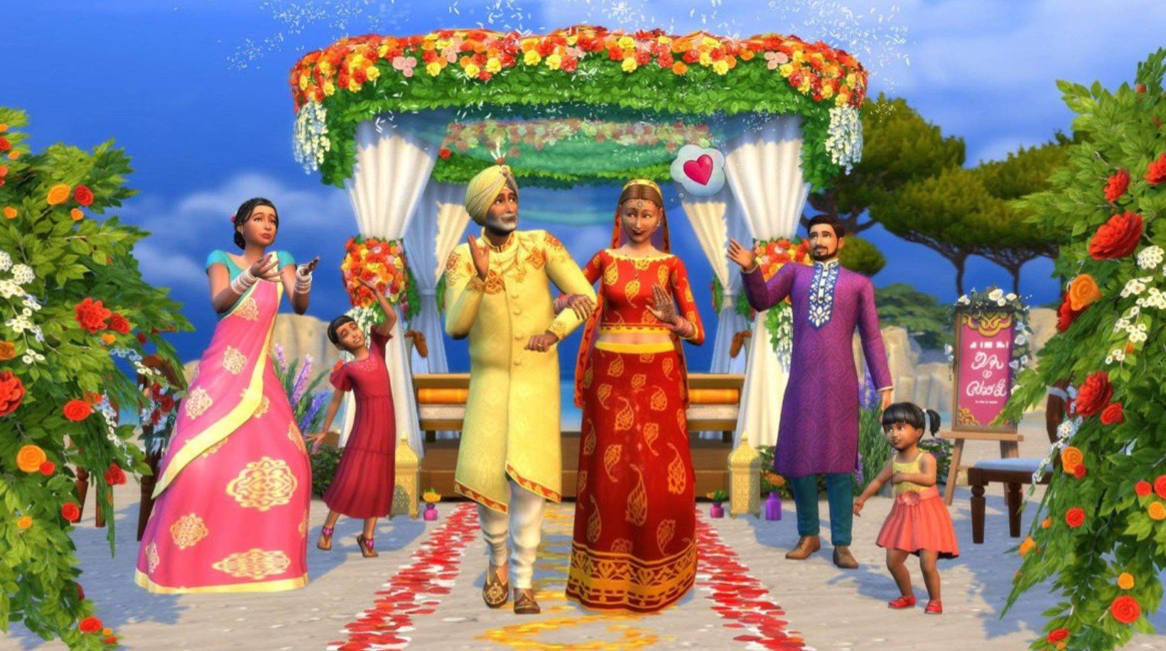 The Sims 4 My Wedding Stories Screenshot