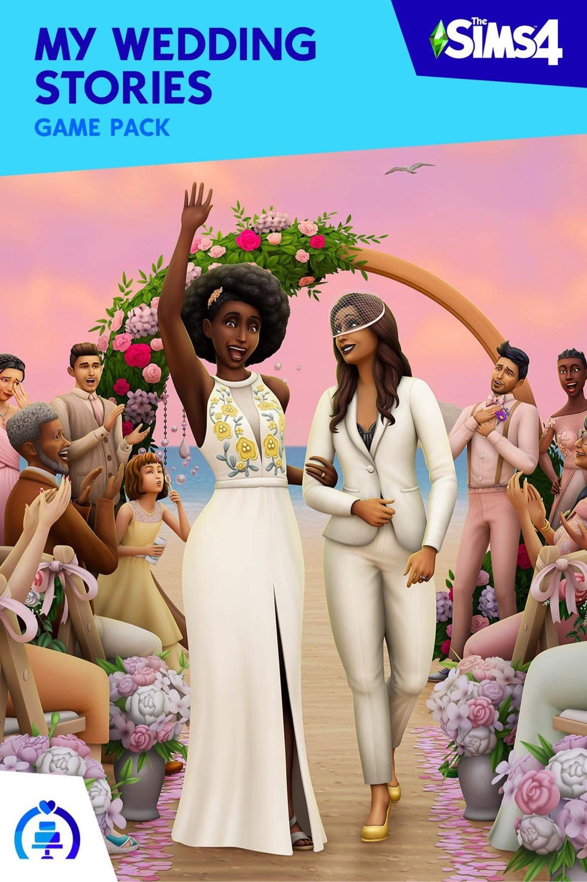 The Sims 4 My Wedding Stories Vertical Cover