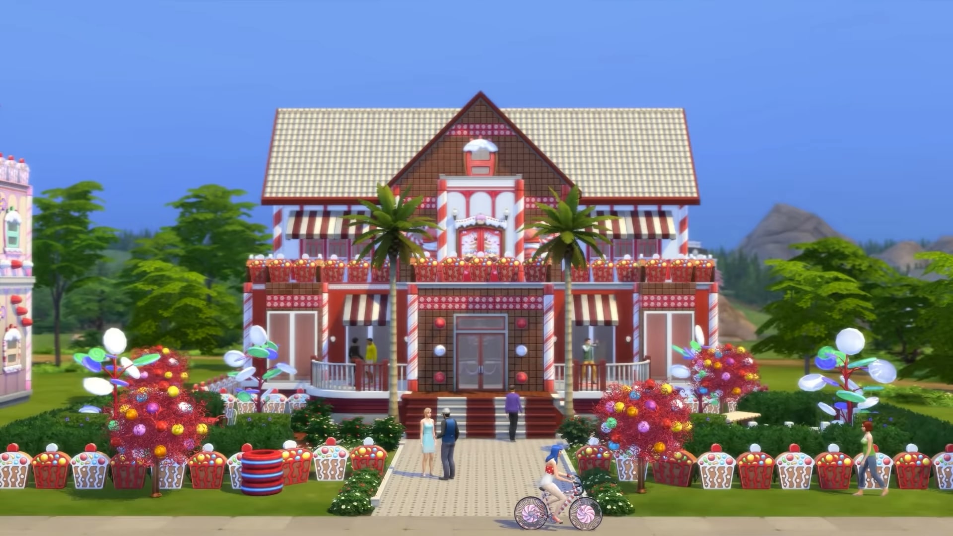 The Sims 4 Sweet Treats - Chocolate Cupcake House