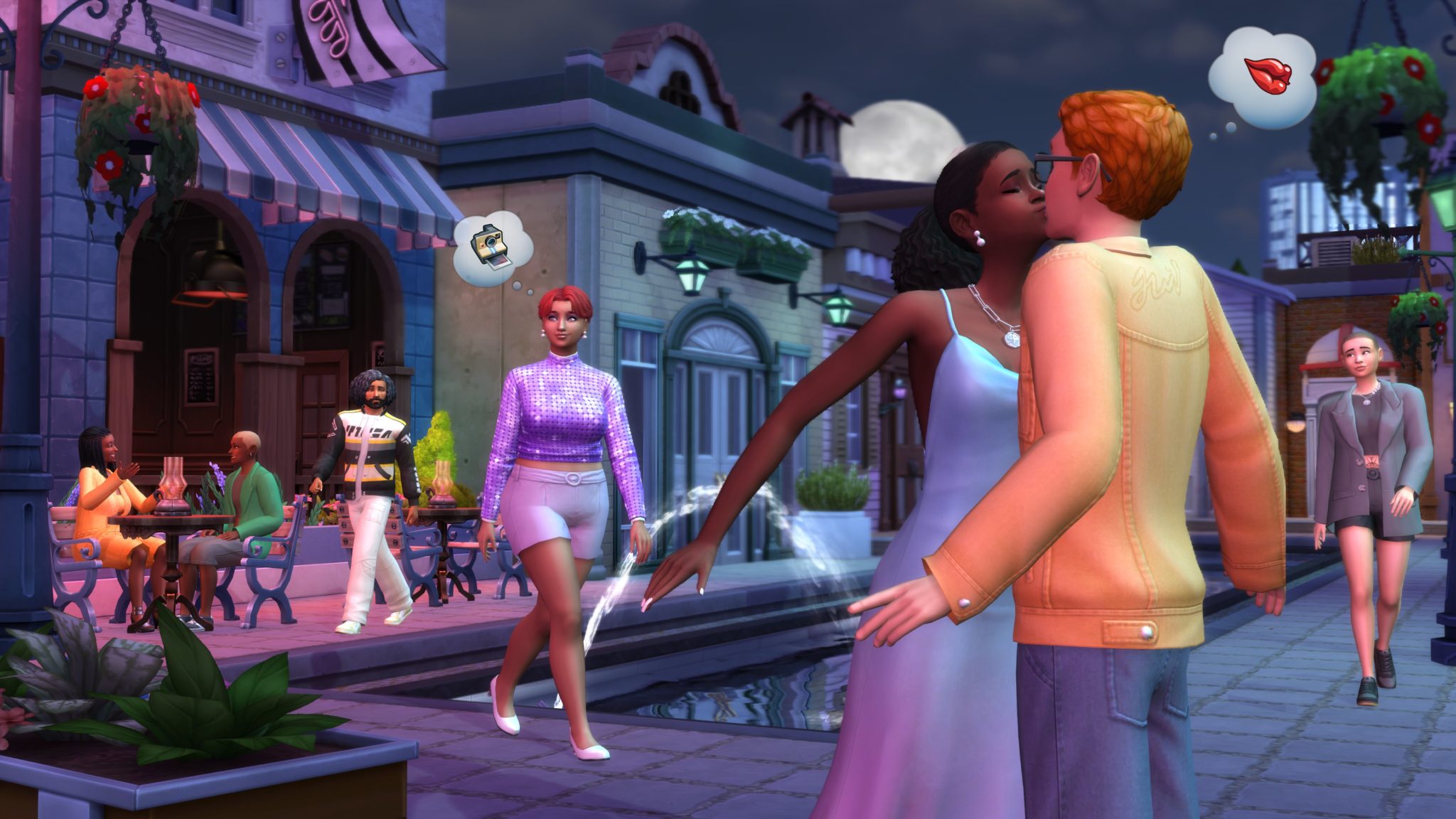 The Sims 4 Moonlight Chic Kit Screenshot