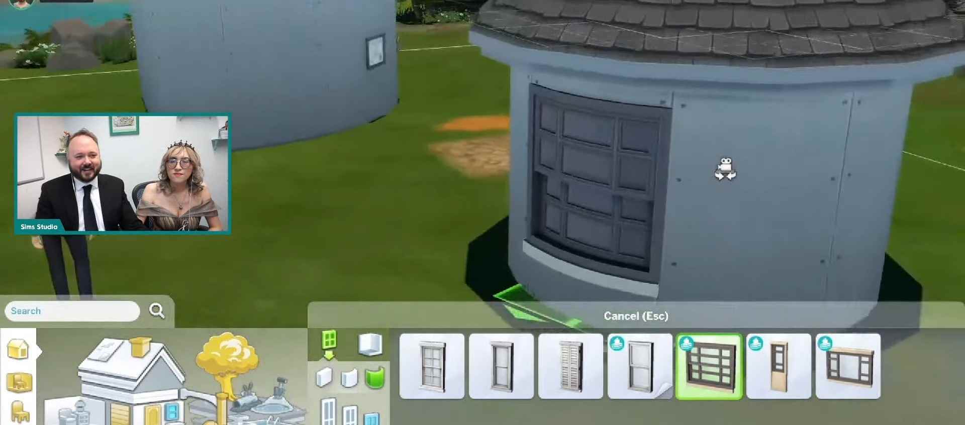 The Sims 4 1.90.358.1030 Curved Windows