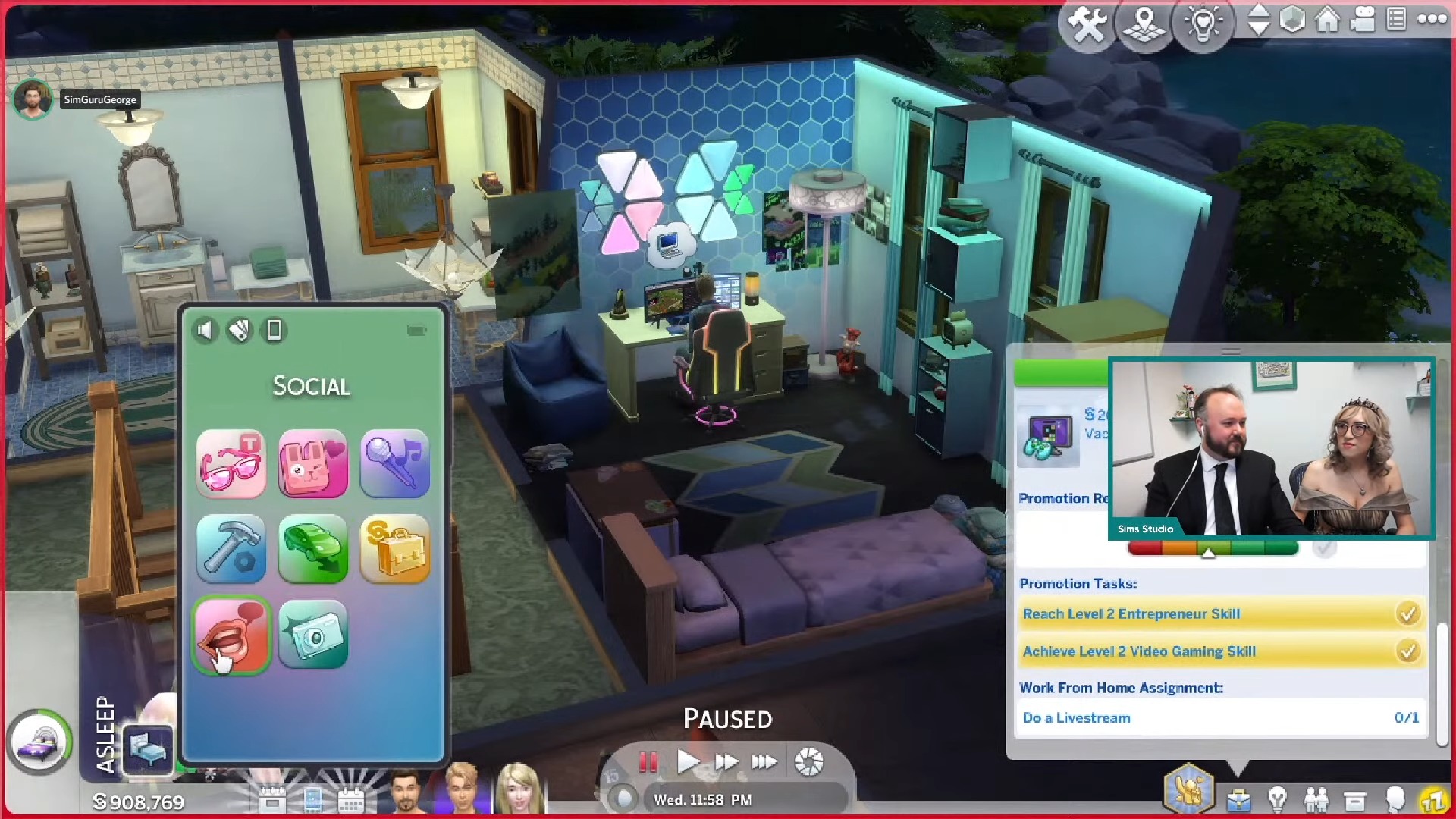 The Sims 4 High School Years Livestream - New Mobile Phone Interface