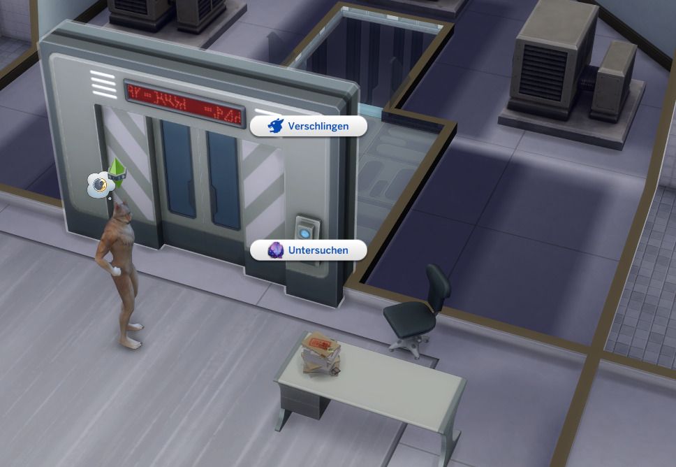 The Sims 4 1.92.145.1030 Werewolf Eating Door and Getting Wall