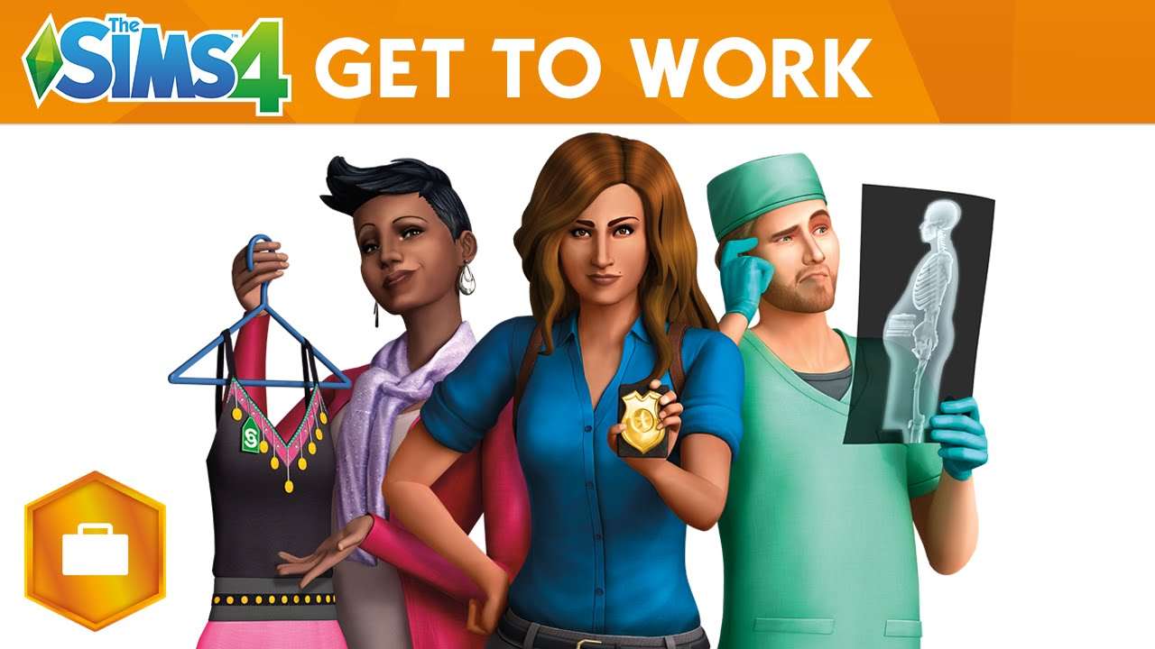 The Sims 4 Get to Work Expansion Pack