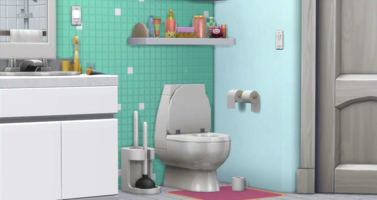 The Sims 4 Bathroom Clutter Kit Preview