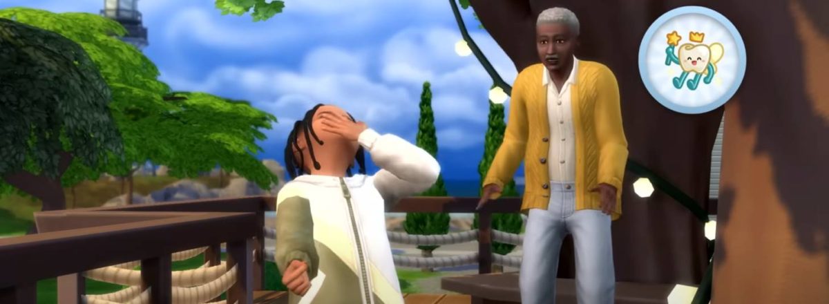 The Sims 4 Growing Together - Losing Tooth