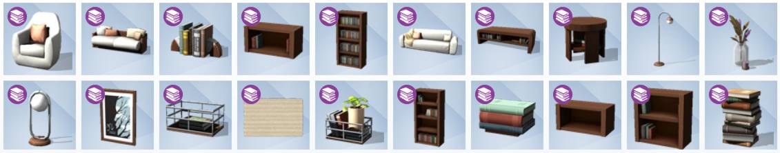 The Sims 4 Book Nook Kit - The Sim Architect