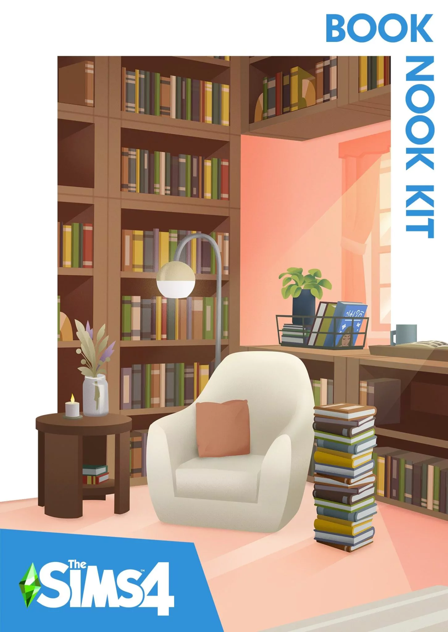 The Sims 4 Book Nook Kit Pack