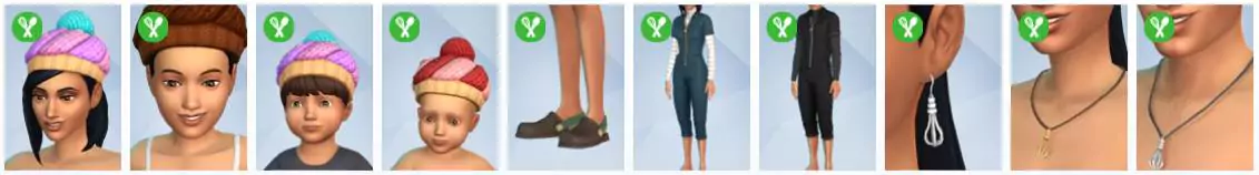 Sims 4 Home Chef Hustle Items - Create a Sim - CAS 