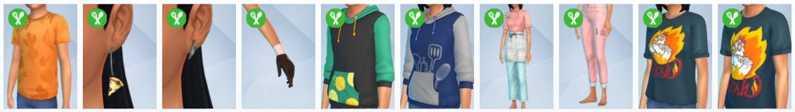 Sims 4 Home Chef Hustle Items - Create a Sim - CAS