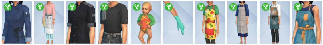 Sims 4 Home Chef Hustle Items - Create a Sim - CAS