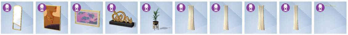 The Sims 4 Modern Luxe Items 1