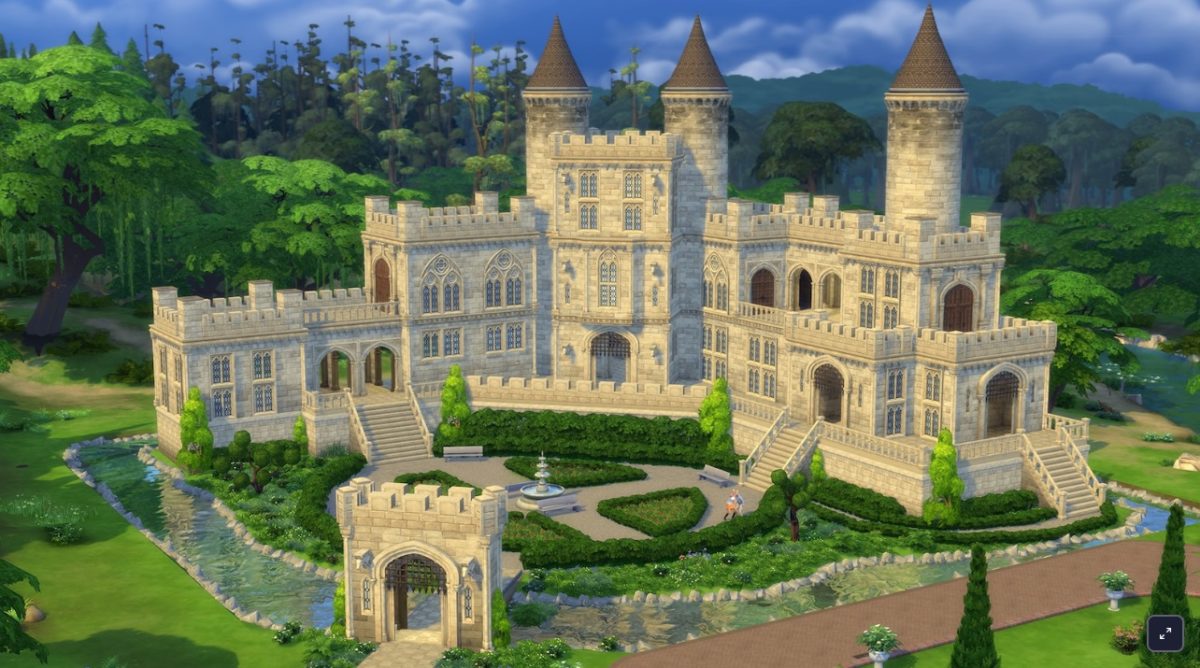 The Sims 4 Castle Estate Kit - The Sim Architect